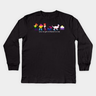 Lgbtq ally Kids Long Sleeve T-Shirt